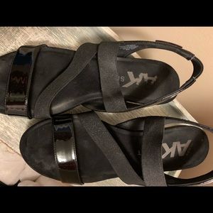 AK sport wedge sandals